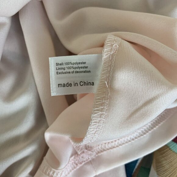 Lane Bryant Short Sleeve Blouse Lightweight Crochet Teal Brown Top Womens 18 20 - Picture 10 of 15